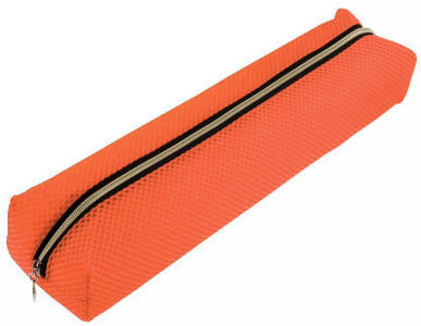 Neon Orange Knitting Pin Bag