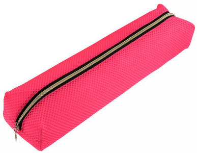 Neon Pink Knitting Pin Bag