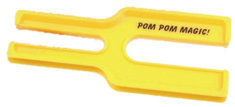 Yellow PomPom Maker