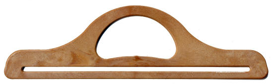 Darker Wood Straight Bag Handles