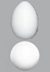 Polystyrene Balls and Eggs