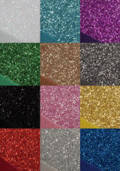 Glitter Covered Fabric