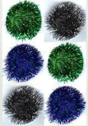 Tinsel Pompoms