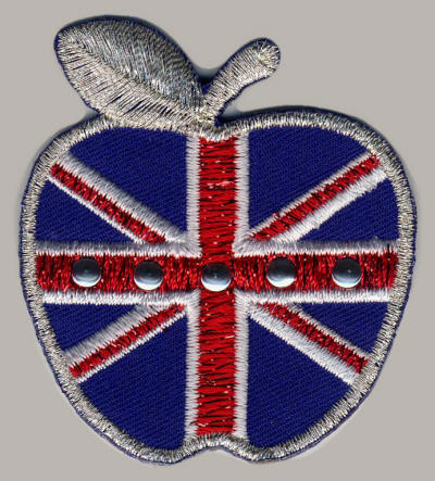 Studded Union Jack Apple 