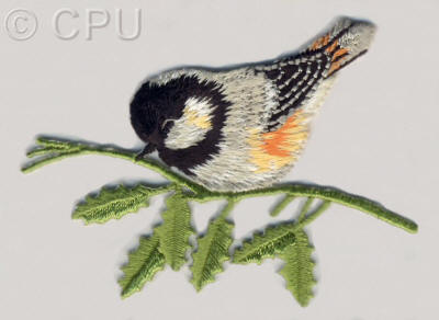 Bird on Leaves 