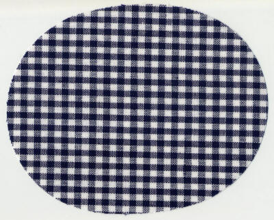 Navy Gingham Patch 