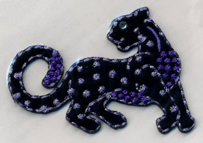 Black and Lilac Panther 