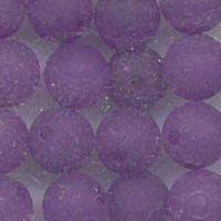 Purple Matt Beads
